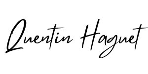 signature de quentin haguet